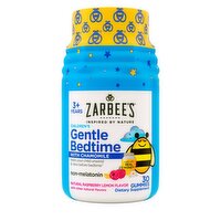 Zarbee's Children's Gentle Bedtime with Chamomile Dietary Supplement, 3+ Years, 30 count