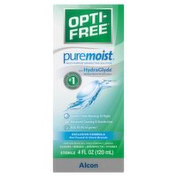 Opti-Free Puremoist Multi-Purpose Disinfecting Solution, 4 fl oz, 4 Fluid ounce