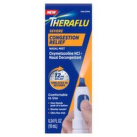 Theraflu Severe Congestion Relief Nasal Mist, 0.34 fl oz