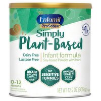 Enfamil ProSobee Lactose-Free Powder with Iron Soy Infant Formula, 12.9 oz, 12.9 Ounce