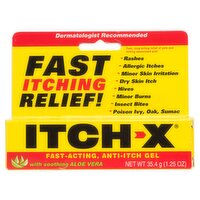 Itch-X Fast-Acting Anti-Itch Gel, 1.25 oz