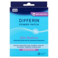 Differin Power Patch Skin Restore Clear Patches, 23 count