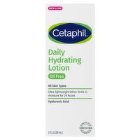 Cetaphil Oil Free Daily Hydrating Lotion, 3 fl oz