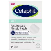 Cetaphil Acne Fast Rescue Pimple Patches, 24 count