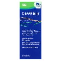 Differin Maximum Strength Acne Foaming Cleanser, 5 fl oz