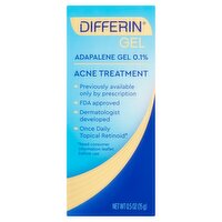 Differin Acne Treatment Gel, 0.5 oz
