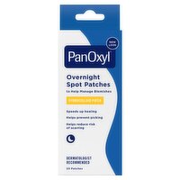 PanOxyl Hydrocolloid Overnight Spot Patches, 20 count, 20 Each