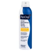 PanOxyl Acne Banishing Body Acne Treatment Spray, 6 oz