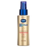 Vaseline Radiant X Replenishing Hydrating Body Oil, 3.7 fl oz