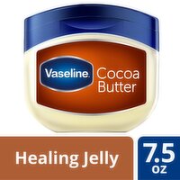 Vaseline Healing Jelly Cocoa Butter Rich Moisturizing Petroleum, 7.5 oz