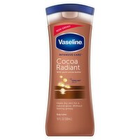 Vaseline Intensive Care Cocoa Radiant Body Lotion, 10 fl oz, 10 Ounce