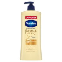 Vaseline Intensive Care Essential Healing Body Lotion Value Size, 32 fl oz, 32 Ounce