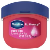 Vaseline Lip Therapy Rosy Lips Lip Balm, 0.25 oz