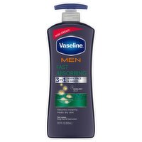 Vaseline Men Fast Absorbing 3 in 1 Body, Face & Hand Lotion, 20.3 fl oz, 20.3 Ounce