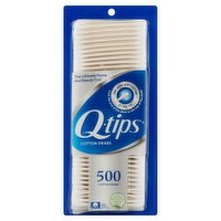 Q-tips Cotton Swabs, 500 count, 500 Each