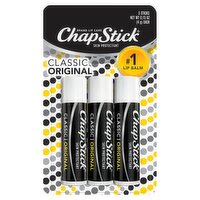 ChapStick Classic Original Lip Balm, 3 count, 0.15 oz