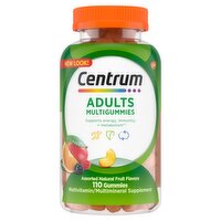 Centrum MultiGummies Gummy Multivitamin for Adults, Multivitamin/Multimineral Supplement - 110 Count