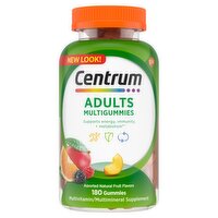 Centrum MultiGummies Gummy Multivitamin for Adults, Multivitamin/Multimineral Supplement - 180 Count