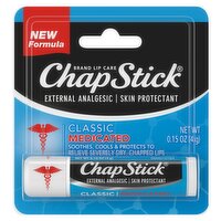 ChapStick Classic Medicated Lip Balm, 0.15 oz, 0.15 Ounce