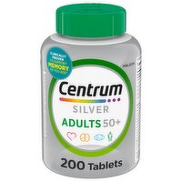 Centrum Silver Multivitamins for Adults, Multivitamin/Multimineral Supplement - 220 Count, 220 Each