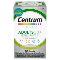 Centrum Silver Multivitamin for Adults 50 Plus, Multivitamin/Multimineral Supplement - 125 Count