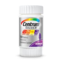 Centrum Silver Multivitamin for Women 50 Plus, Multivitamin/Multimineral Supplement - 100 Count