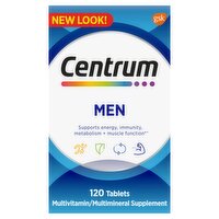 Centrum Multivitamin for Men, Multivitamin/Multimineral Supplement with Vitamin D3 - 120 Count