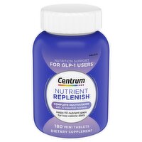 Centrum Nutrient Replenish Complete Multivitamin Dietary Supplement, 180 count