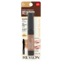 Revlon ColorStay 301 Blonde Brow Fiber Filler Brow Gel, 0.23 fl oz