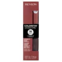 Revlon ColorStay Overtime Cream 550 Blush Hour Longwear Color + Shine Topcoat, 0.07 fl oz