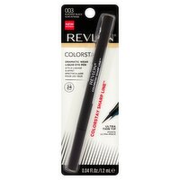 Revlon ColorStay Sharp Line 003 Blackest Black Dramatic Wear Liquid Eye Pen, 0.04 fl oz