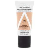 Almay 110 Light Skin Perfecting Healthy Biome Makeup Broad Spectrum Sunscreen, SPF 25, 1 fl oz