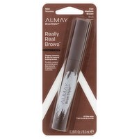 Almay Brow Styler Really Real Brows 020 Medium Brown Brow Mascara, 0.29 fl oz