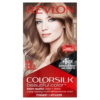 Revlon ColorSilk Beautiful Color 60 Dark Ask Blonde Permanent Hair Color, 1 application