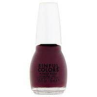 SinfulColors Power Paint Step 1 Plum 'N' Berry 2651 Nail Color, 0.5 fl oz