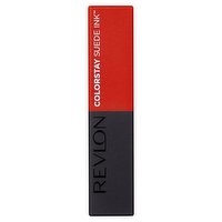 Revlon ColorStay Suede Ink 014 Spit Fire Lipstick, 0.09 oz