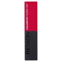 Revlon ColorStay Suede Ink 018 First Class Lipstick, 0.09 oz