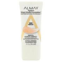 Almay Ageless 300 Medium Smart Shade Foundation, 1 fl oz