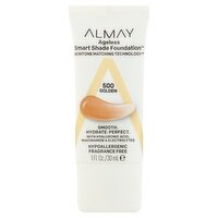 Almay Ageless 500 Golden Smart Shade Foundation, 1 fl oz