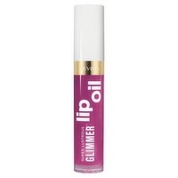 Revlon 006 Plum Pop Super Lustrous Glimmer Lip Oil, 0.13 fl oz