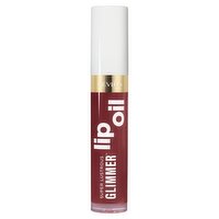 Revlon Super Lustrous Glimmer 010 Wined Down Lip Oil, 0.13 fl oz