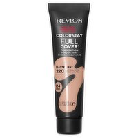 Revlon ColorStay Full Cover Matte 220 Natural Beige Foundation, 1.0 fl oz