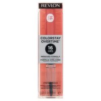 Revlon ColorStay Overtime 020 Constantly Coral Lipcolor and Topcoat, 0.07 fl oz