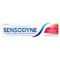 Sensodyne Full Protection + Whitening Toothpaste, 4.0 oz