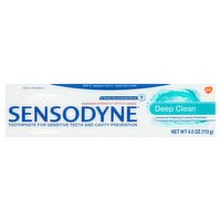 Sensodyne Deep Clean Toothpaste, 4.0 oz, 4 Ounce