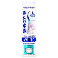 Sensodyne Clinical White Enamel Strengthening Toothpaste, 3.4 oz, 3.4 Ounce