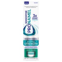Sensodyne Pronamel Clinical Enamel Strength Fresh Breath Toothpaste, 3.4 oz
