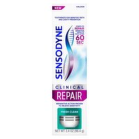 Sensodyne Clinical Repair Fresh Clean Toothpaste, 3.4 oz
