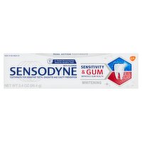 Sensodyne Sensitivity & Gum Whitening Toothpaste, 3.4 oz, 3.4 Ounce