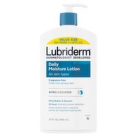 Lubriderm Shea Butter & Glycerin Daily Moisture Lotion, 32 fl oz